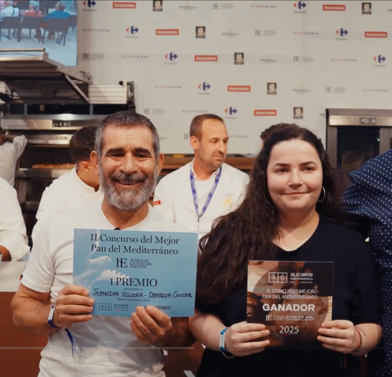 Jerónimo Villora. Obrador Candeal 1º Premio Mejor Pan del Mediterraneo. Alicante Gastronómica 2025